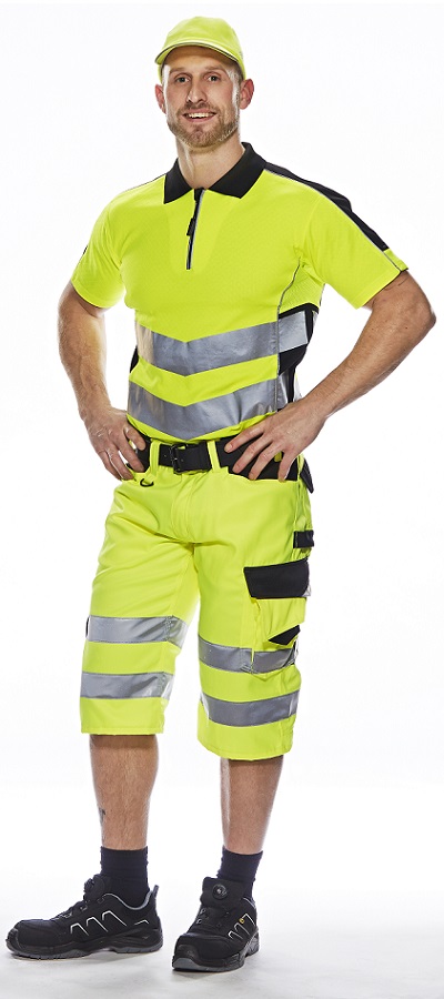 Hi-vis poloshirt